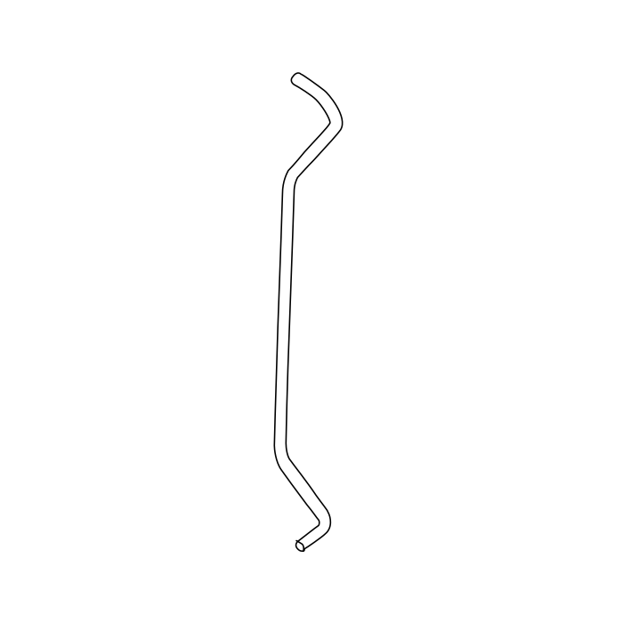 Genuine Maxus C00399266 Rod-front Side Door Lock Cylinder - technical drawing