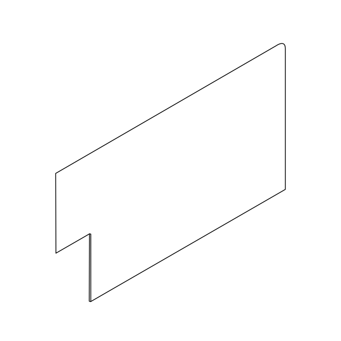 Genuine Maxus C00401214 Panel-front Side Panel Inner Trim - technical drawing