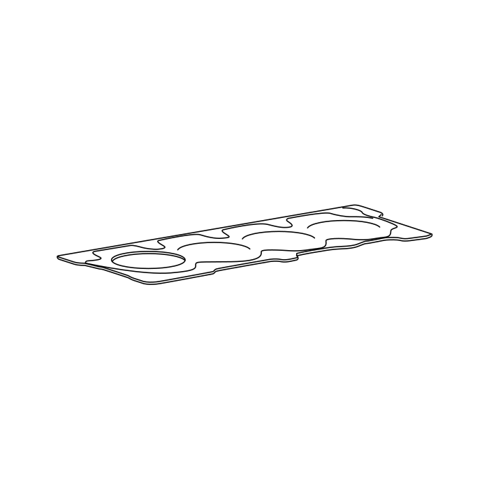 Genuine Maxus C00403384 Gasket Spoke-cylinder Head - technical drawing
