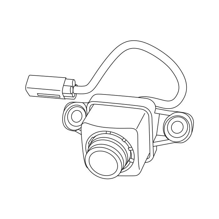 Genuine Maxus C00412652 Camera-side - technical drawing