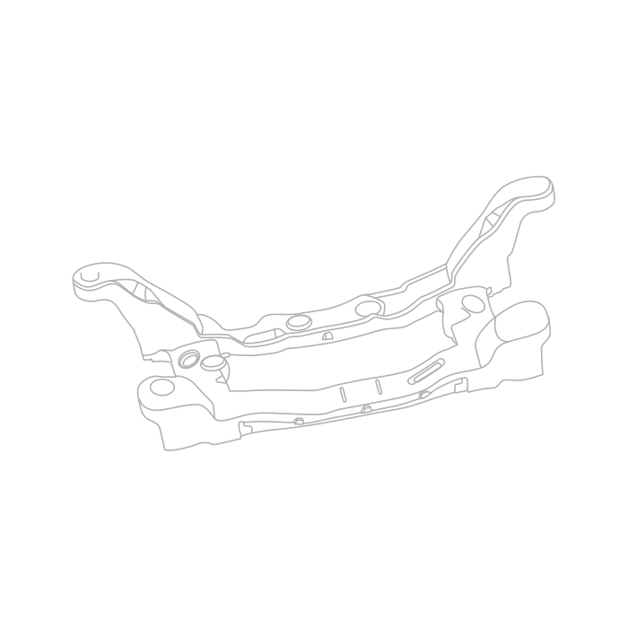 Genuine Maxus C00420728 Bracket-front Suspension Stabilizer Bar Clamp - technical drawing