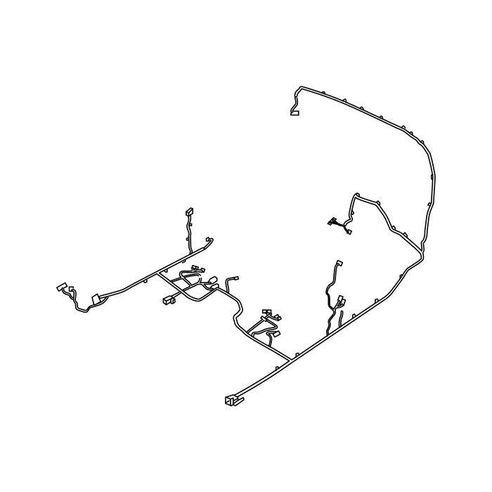 Genuine Maxus C00432029 Harness-floor - technical drawing