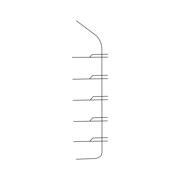 Genuine Maxus C00432048 Switch Assembly-console - technical drawing