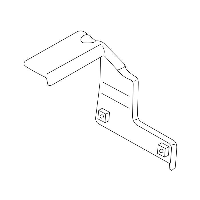 Genuine Maxus C00435907 Support Assembly-mudguard Rear - technical drawing