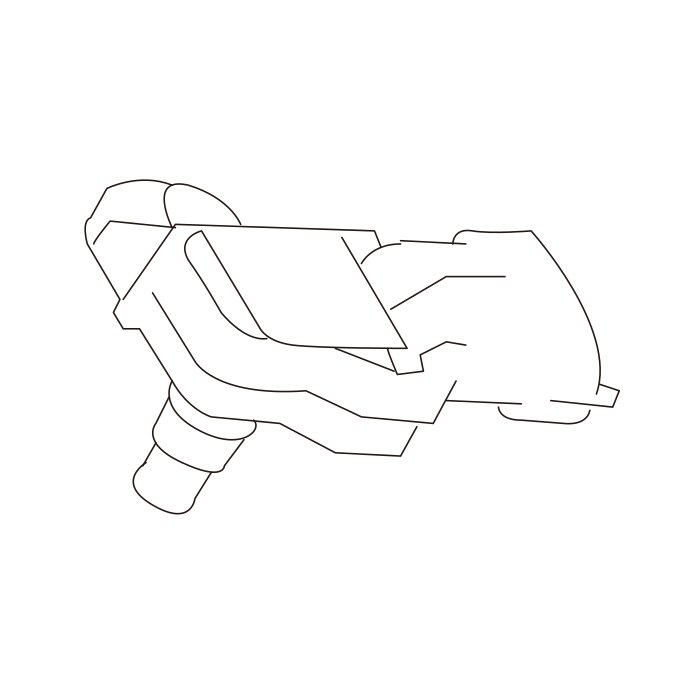 Genuine Maxus C00440567 Sensor-intake Air Temperature - technical drawing