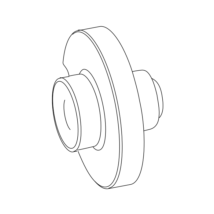 Genuine Maxus C00444868 Adapter-pulley Camshaft - technical drawing