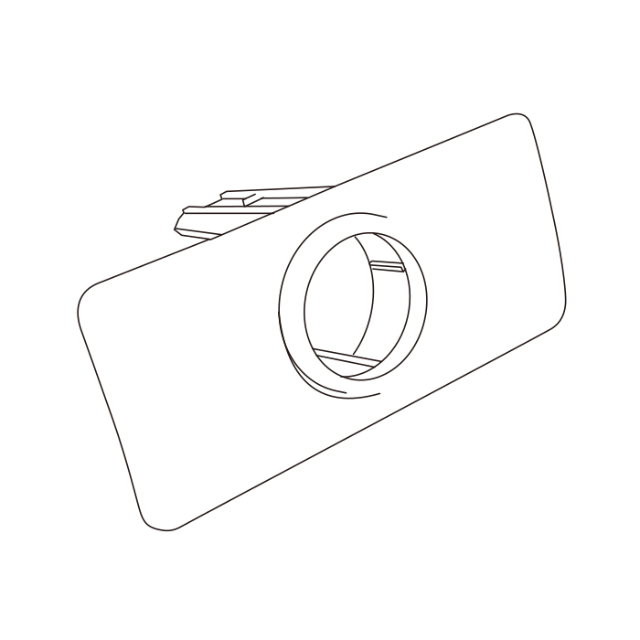 Genuine Maxus C00445812 Bracket-parking/park Aid Sensor - technical drawing