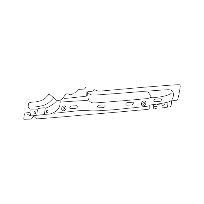 Genuine Maxus C00448747 Reinforcement-front Sill - technical drawing