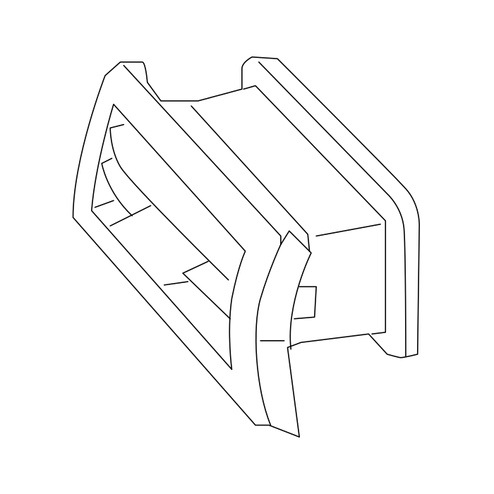 Genuine Maxus C00449184 Panel Assembly-instrument Panel Side Outlet - technical drawing