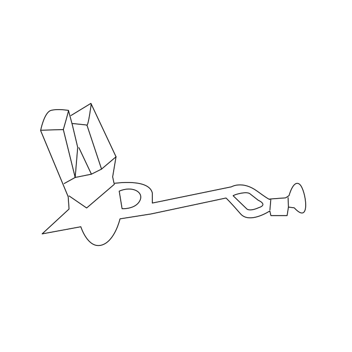 Genuine Maxus C00452168 Striker Assembly-rear Seat Belt Assembly - technical drawing