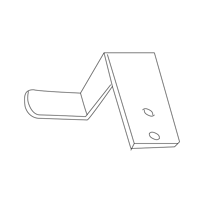 Genuine Maxus C00454421 Bracket-hv Harness Mount - technical drawing
