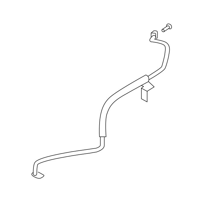 Genuine Maxus C00454992 Pipe-ieh Inlet - technical drawing