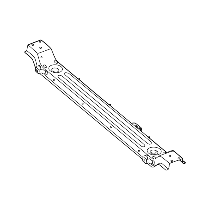 Genuine Maxus C00465010 Gutter Assembly-windshield - technical drawing