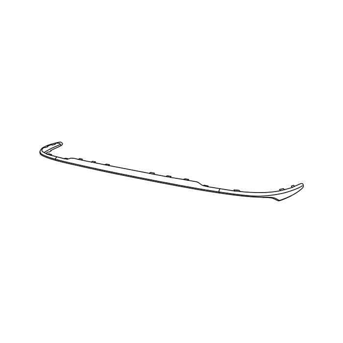 Genuine Maxus C00480726 Bracket-rear Bumper Rear Install - technical drawing