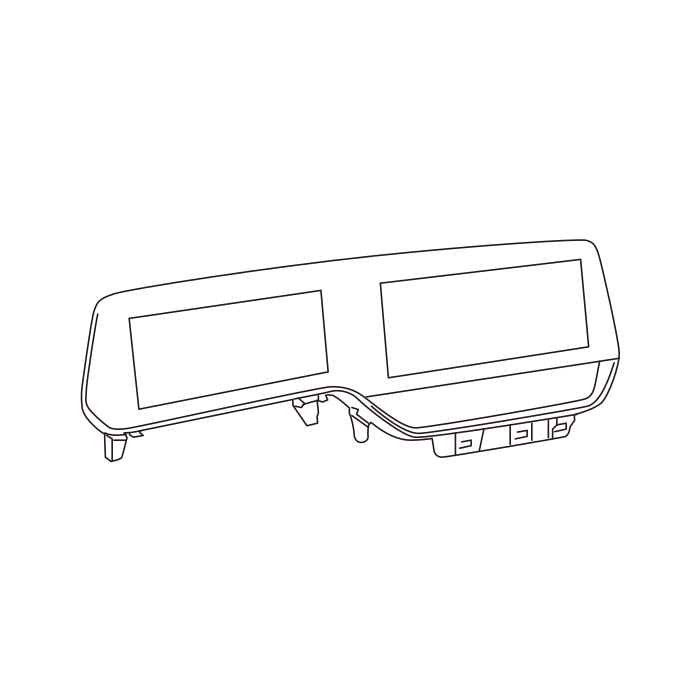 Genuine Maxus C00482390 Display-entertainment System - technical drawing