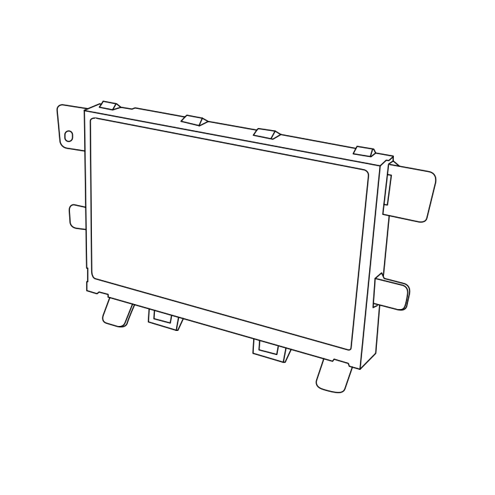 Genuine Maxus C00483209 Display-entertainment System - technical drawing