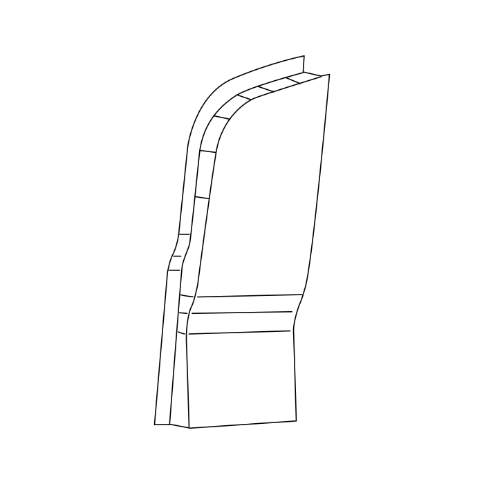 Genuine Maxus C00493992 Panel-charge Fitting Cover Outer - technical drawing