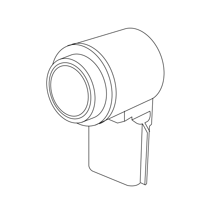 Genuine Maxus C00494992 Sensor-ultrasonic Radar - technical drawing