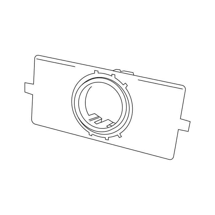 Genuine Maxus C00501125 Bracket-ultrasonic Radar Sensor - technical drawing