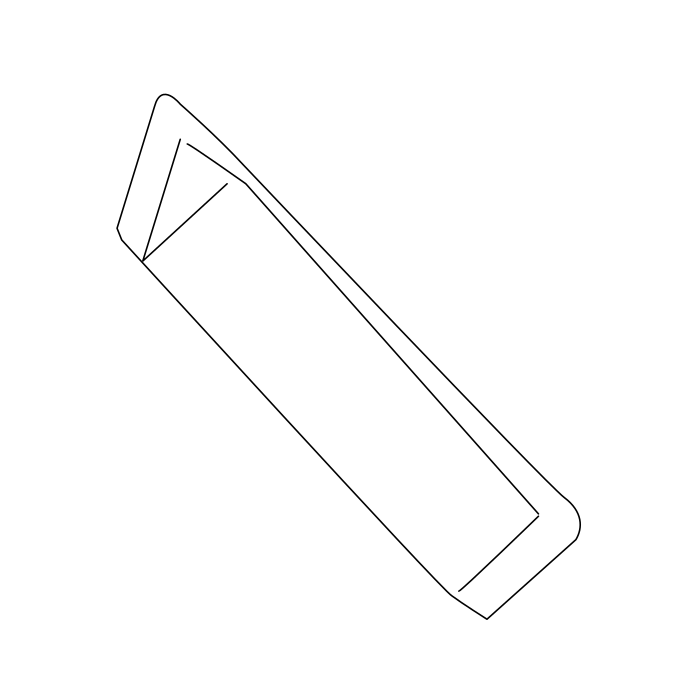 Genuine Maxus C00505103 Trim-front Side Door Step Cover - technical drawing