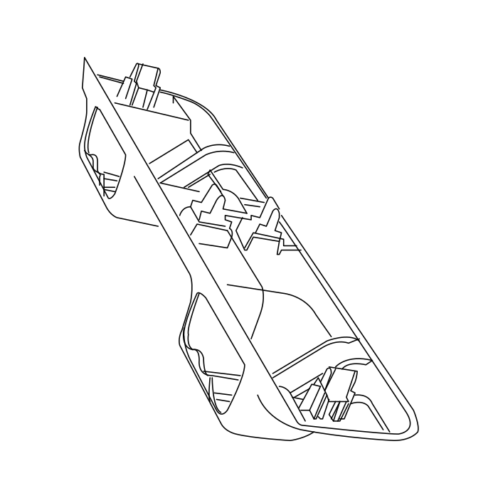 Genuine Maxus C00505607 Barrier-roof Reserve - technical drawing