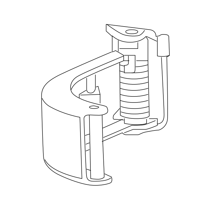 Genuine Maxus C00508751 Assembly Arm-check - technical drawing
