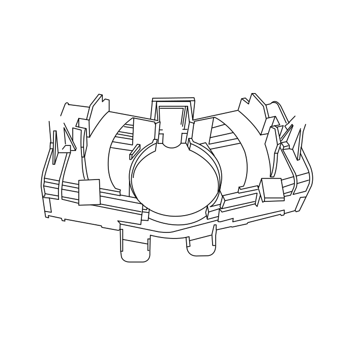 Genuine Maxus C00515129 Cluster Switch Assembly - technical drawing
