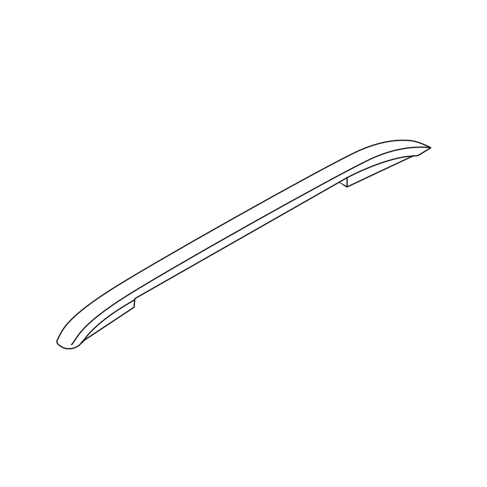 Genuine Maxus C00518304 Plate-rear Door Trim - technical drawing