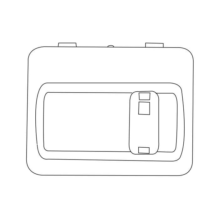 Genuine Maxus C00520408 Switch-emergency Call - technical drawing
