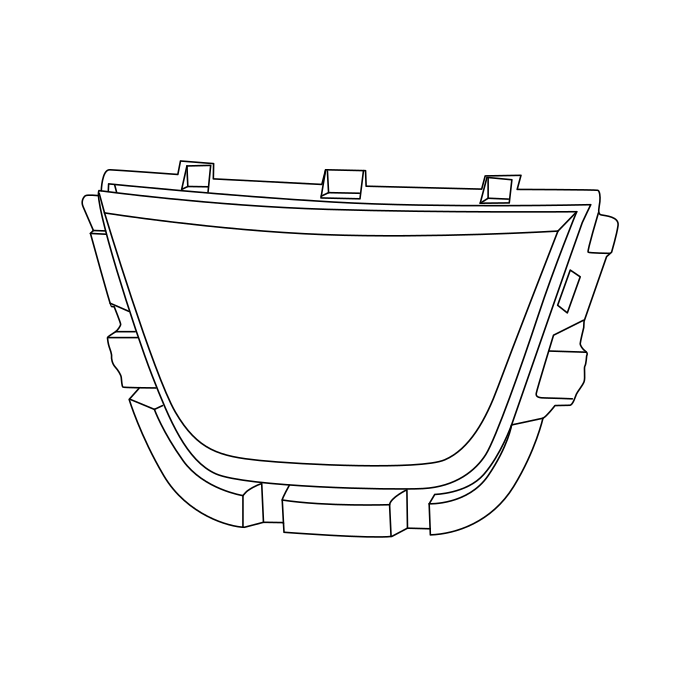 Genuine Maxus C00523321 Door Assembly-charge Fitting - technical drawing