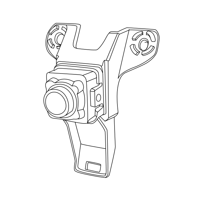 Genuine Maxus C00528231 Camera-front - technical drawing