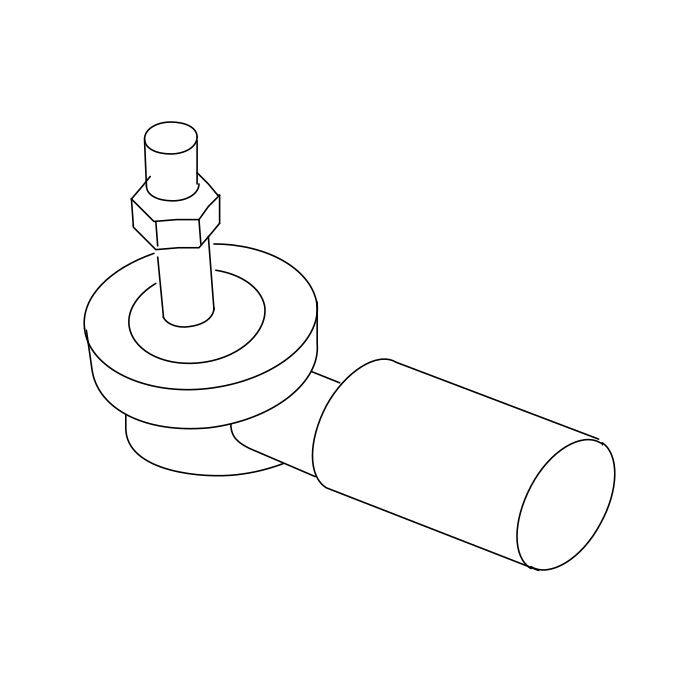 Genuine Maxus C00528361 Lever Assembly-power Steering Gear Outlet - technical drawing