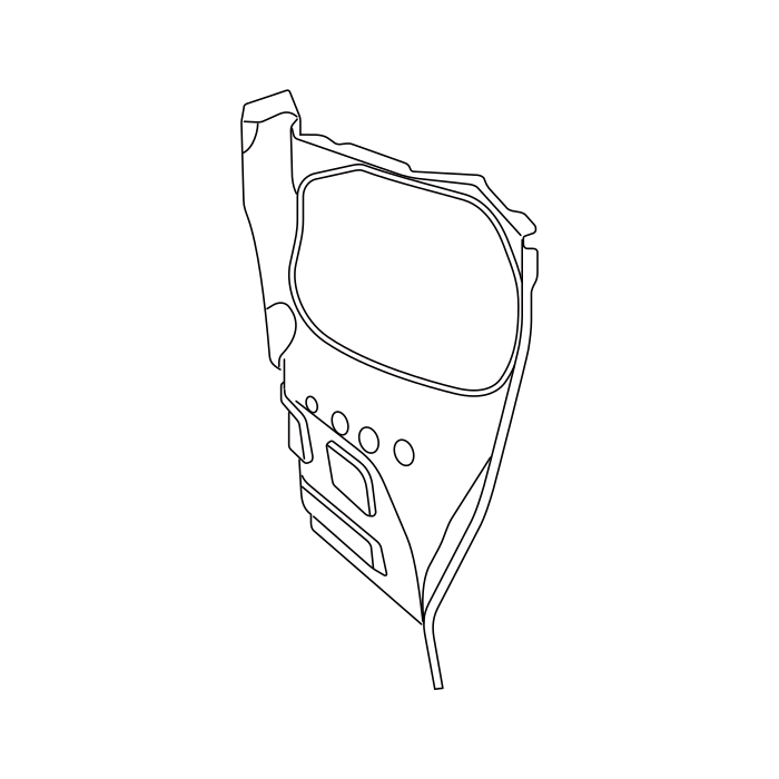 Genuine Maxus C00557498 Member Assembly-headlamp Frame Erect - technical drawing