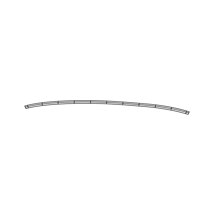 Genuine Maxus C00558403 Sealing Strip-front Compartment Front - technical drawing