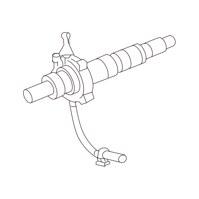 Genuine Maxus C00563371 Transfer Case Assembly - technical drawing