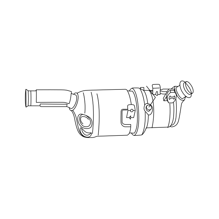 Genuine Maxus C00566612 Heat Shield-exhaust - technical drawing