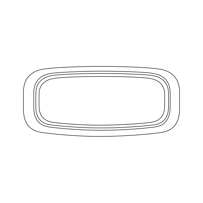 Genuine Maxus C00571080 Lamp Assembly-rear Roof Inner Reading - technical drawing