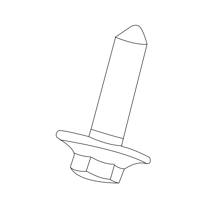Genuine Maxus C00573649 Harness-rear Bumper Rt - technical drawing
