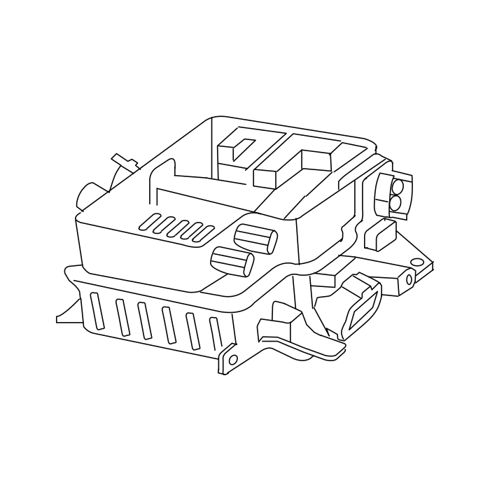 Genuine Maxus C00577441 Charger And Power Distribution Unit Assembly - technical drawing