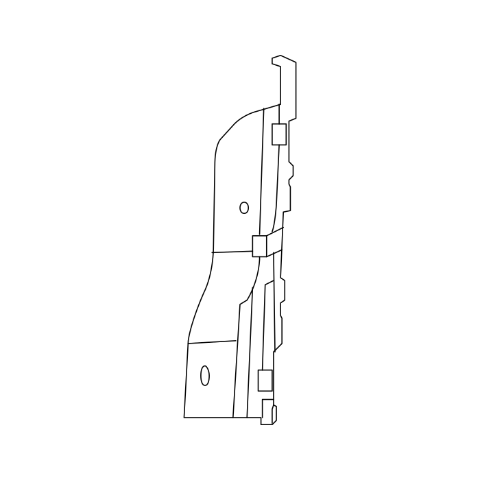 Genuine Maxus C00581527 Waterproof Foam-pillar - technical drawing