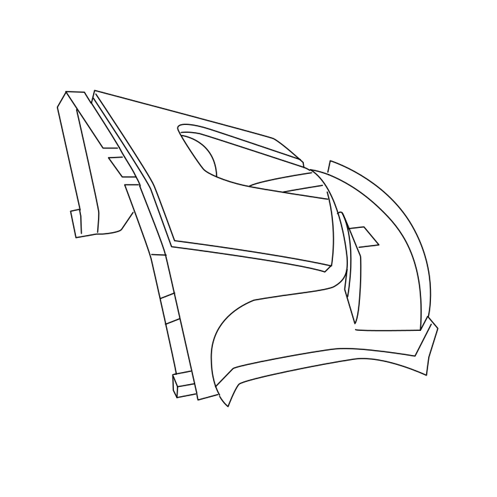 Genuine Maxus C00591486 Headlining Assembly-driver - technical drawing
