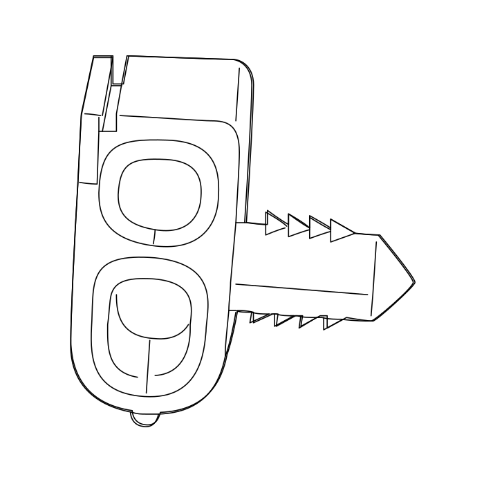 Genuine Maxus C00593545 Blade-front Wiper - technical drawing