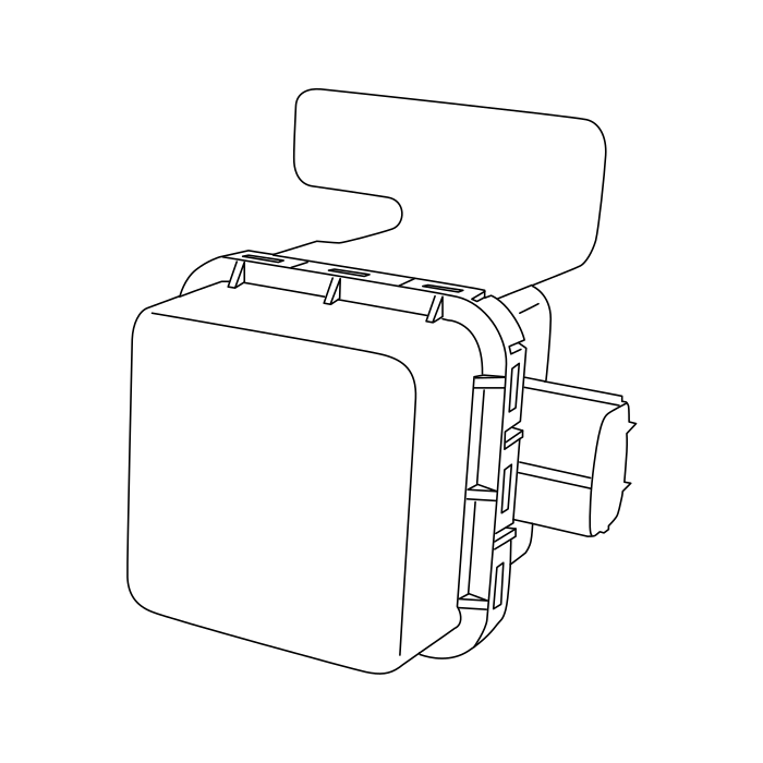 Genuine Maxus C00596219 Low Speed Alarm Module - technical drawing