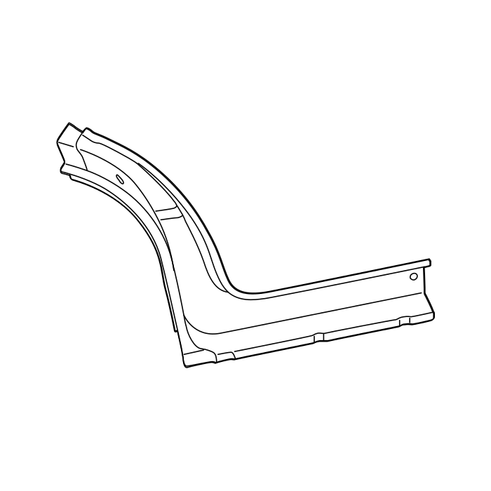 Genuine Maxus C00603001 Panel-front Side Reinforcement - technical drawing
