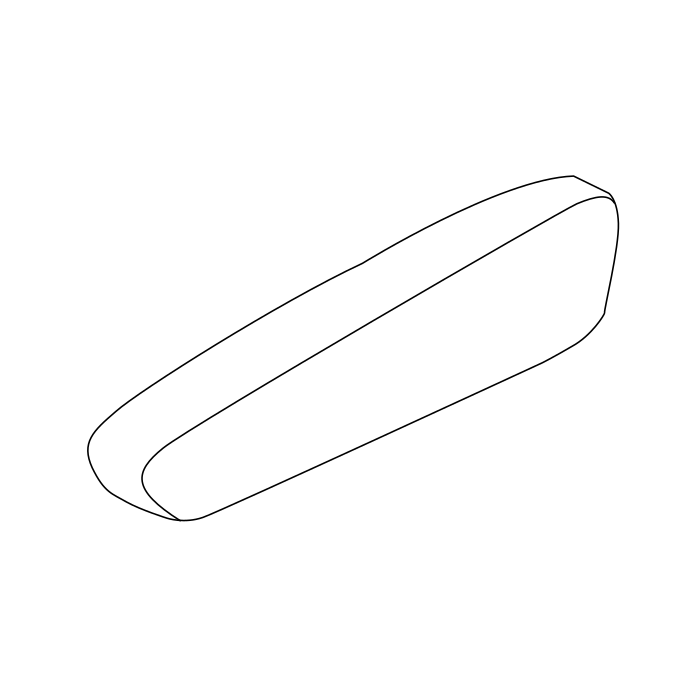 Genuine Maxus C00611173 Trim Assembly-driver Seat Armrest - technical drawing