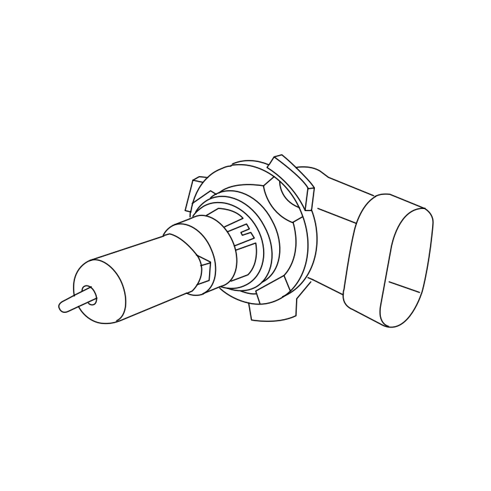 Genuine Maxus C00619879 Headlamp - technical drawing