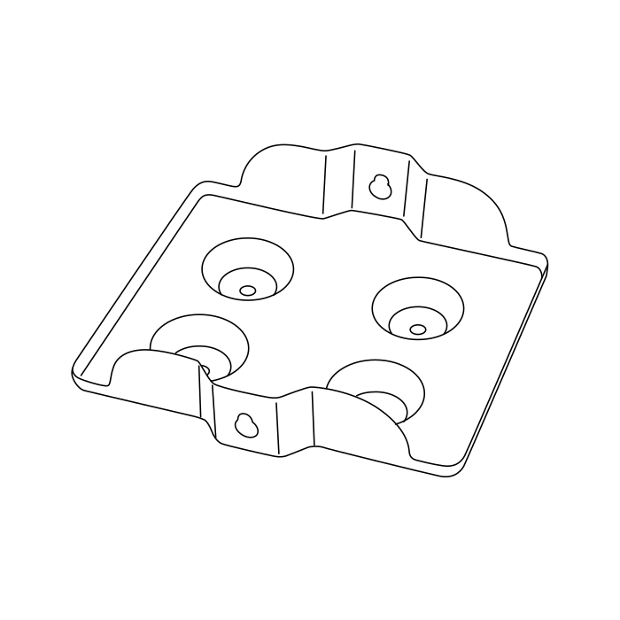 Genuine Maxus C00620178 Tray Assembly-battery - technical drawing