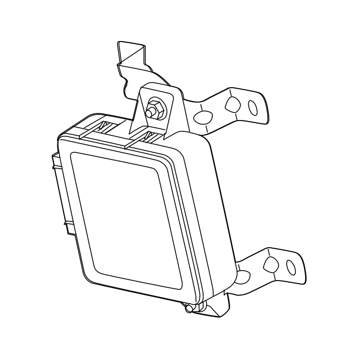 Genuine Maxus C00649934 Electronic Control Unit-trailer - technical drawing