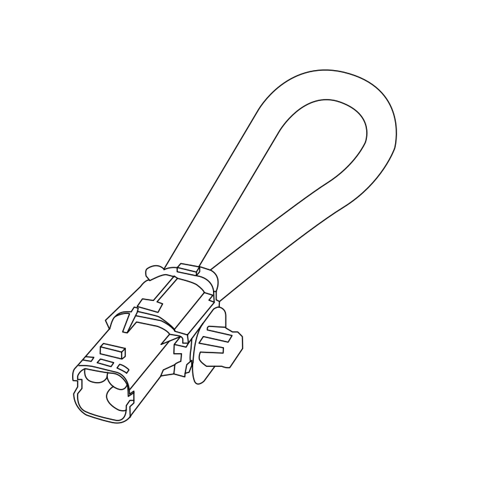 Genuine Maxus C00654613 Harness Assembly-rescue - technical drawing