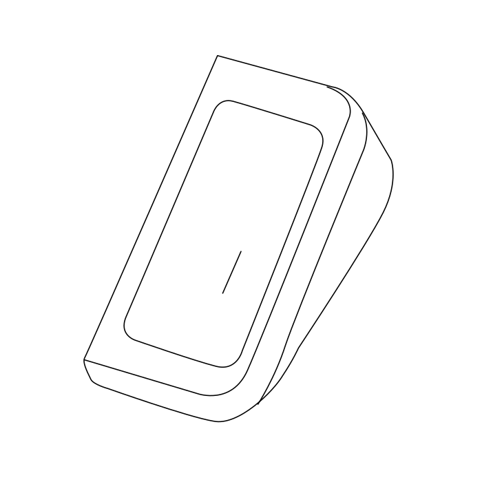 Genuine Maxus C00661442 Trim-front Floor - technical drawing